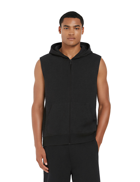 EPF-EP309-Sleeveless Full Zip Hoodie 2